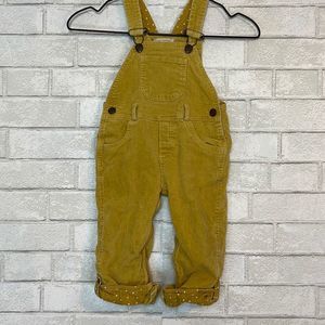 Dotty Dungarees Corduroy Overalls 18-24m